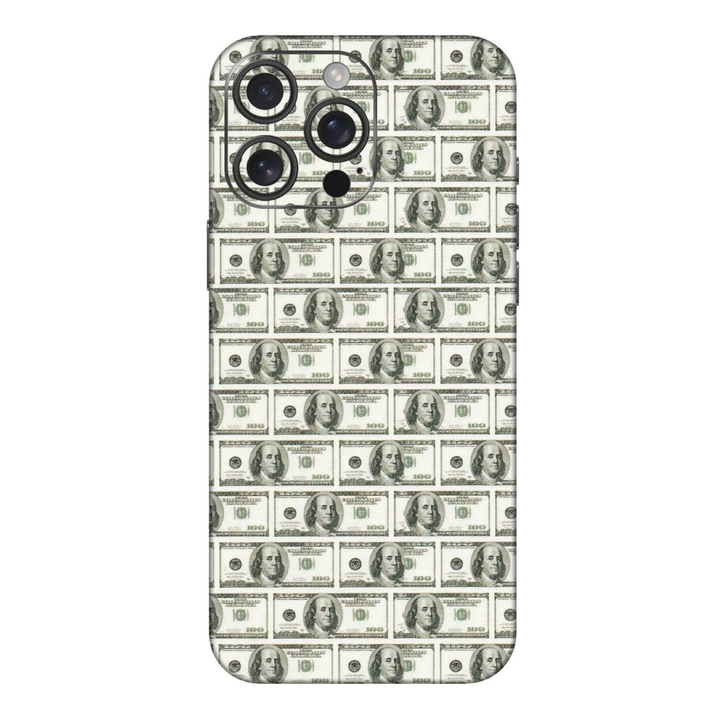 Apple iPhone Skins (All Models) - I Love Dollars - Matte Finish (M-40) iPhone 16 pro
