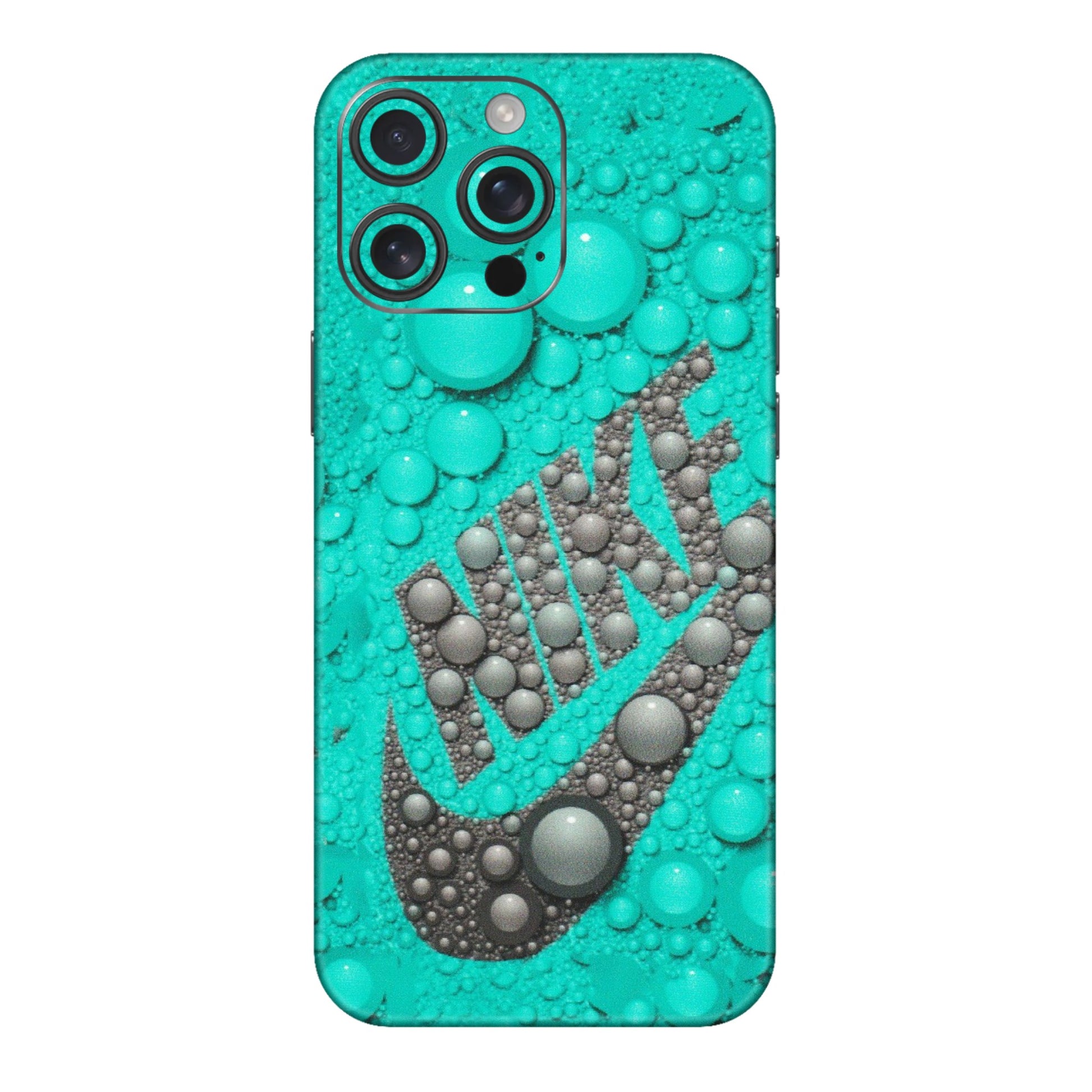Apple iPhone Skins (All Models) - Shoe Brand Bubbles - Matte Finish (M-42) iPhone 16 pro