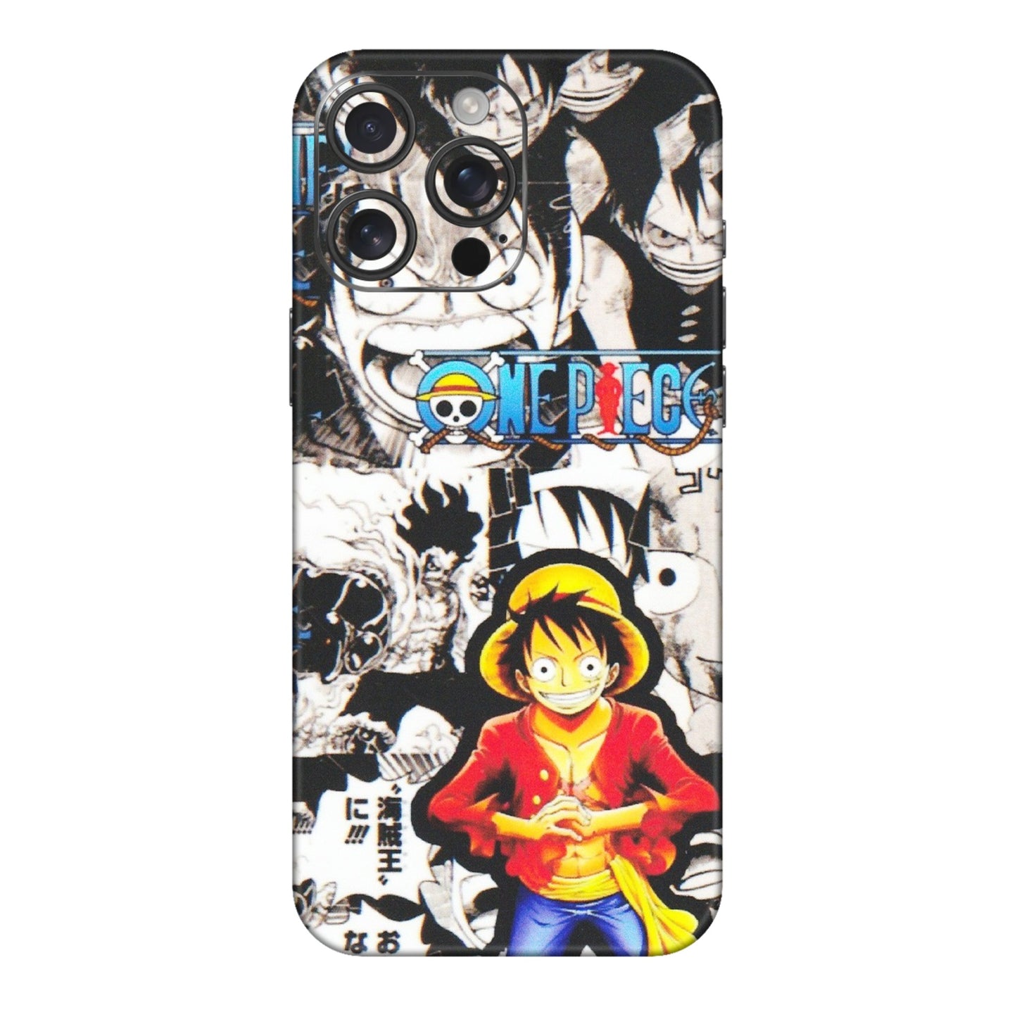 Apple iPhone Skins (All Models) - One Piece B&W - Matte Finish (M-63) iPhone 16 pro