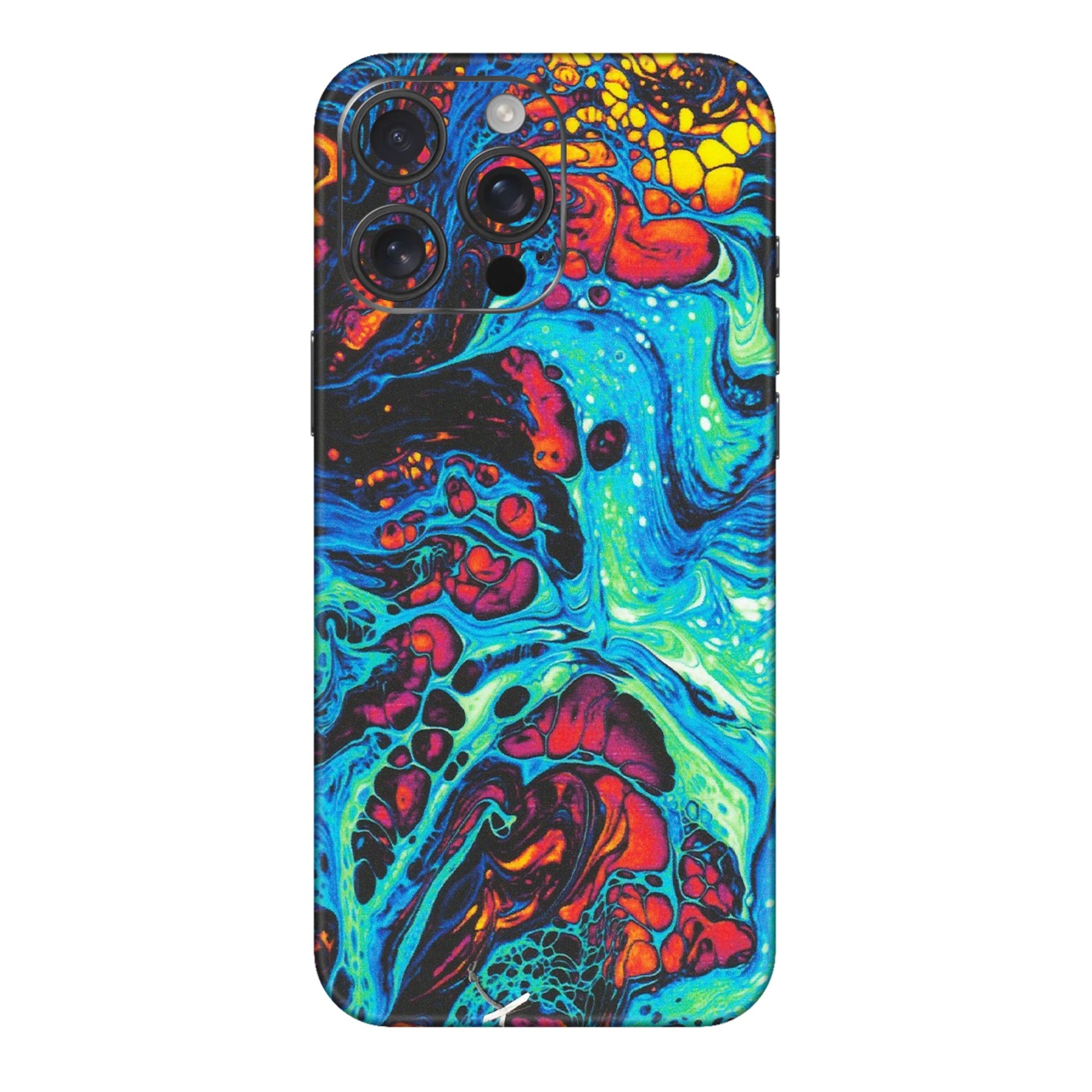 Apple iPhone Skins (All Models) - Majestic Galactic Marbel - Matte Finish (M-85) iPhone 16 pro