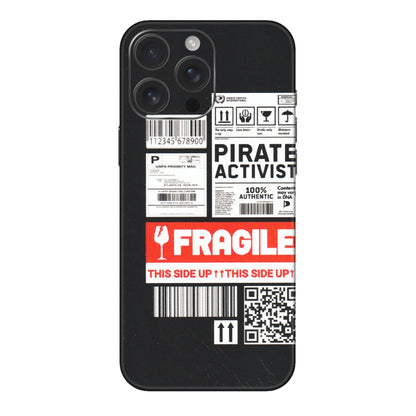 Apple iPhone Skins (All Models) - Handle With Care - Matte Finish (M-99) iPhone 16 pro