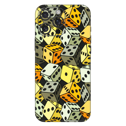 Apple iPhone Skins (All Models) - Dices Of Life - 3D Embossed Finish (L-04) iPhone 16 Pro Max