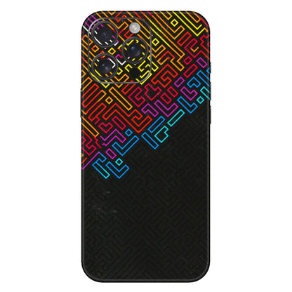 Apple iPhone Skins (All Models) - Dotme Pattern Art - 3D Embossed Finish (L-121) iPhone 16 Pro Max