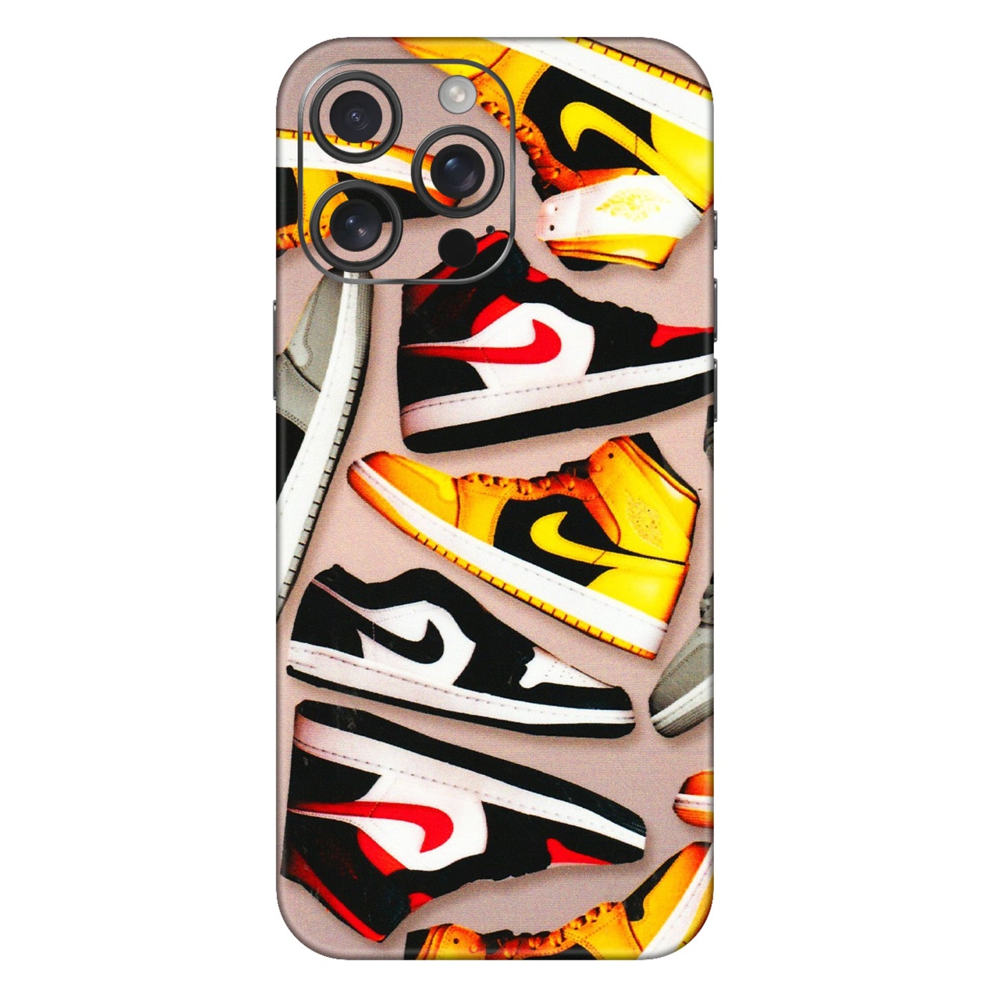 Apple iPhone Skins (All Models) - Sneaker Lover - 3D Embossed Finish (L-135) iPhone 16 Pro Max
