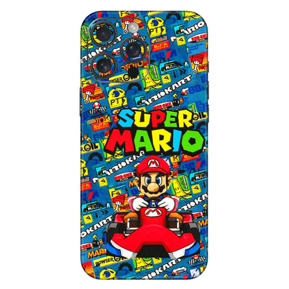 Apple iPhone Skins (All Models) - Super Mario Kart - 3D Embossed Finish (L-140) iPhone 16 Pro Max
