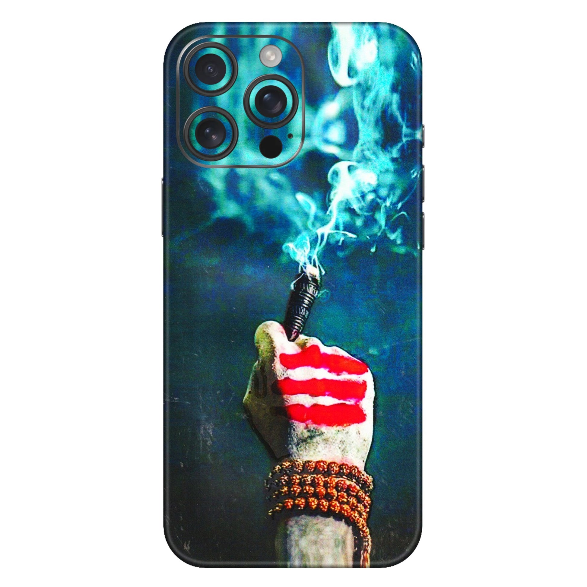 Apple iPhone Skins (All Models) - Mahadev Bhakt - 3D Embossed Finish (L-146) iPhone 16 Pro Max