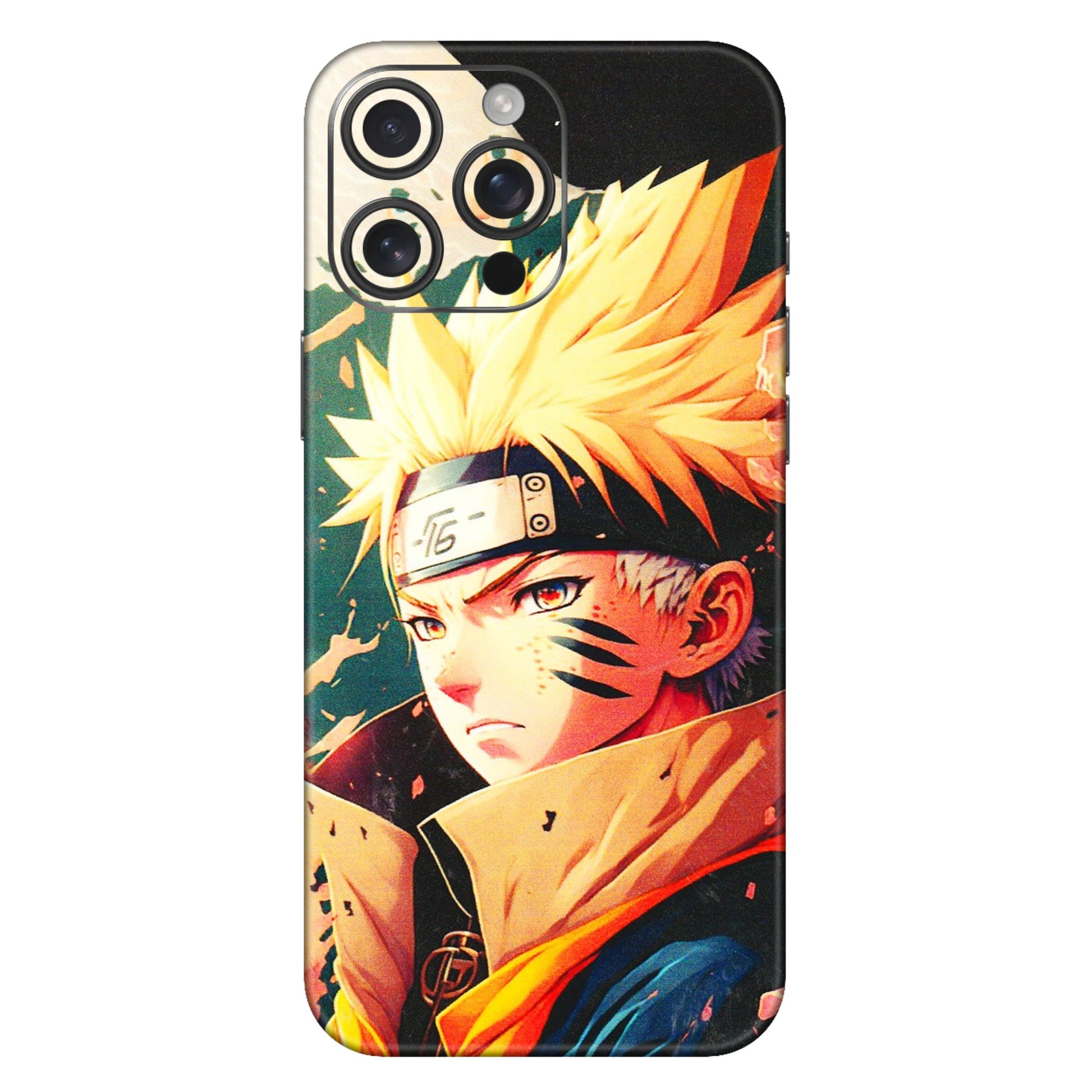 Apple iPhone Skins (All Models) - New Naruto - 3D Embossed Finish (L-148) iPhone 16 Pro Max