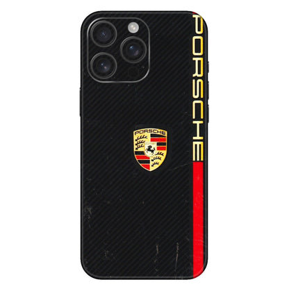 Apple iPhone Skins (All Models) - Premium Porsche - 3D Embossed Finish (L-225) iPhone 16 Pro Max