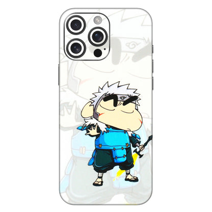 Apple iPhone Skins (All Models) - Angry Young Shinchan - 3D Embossed Finish (L-226) iPhone 16 Pro Max
