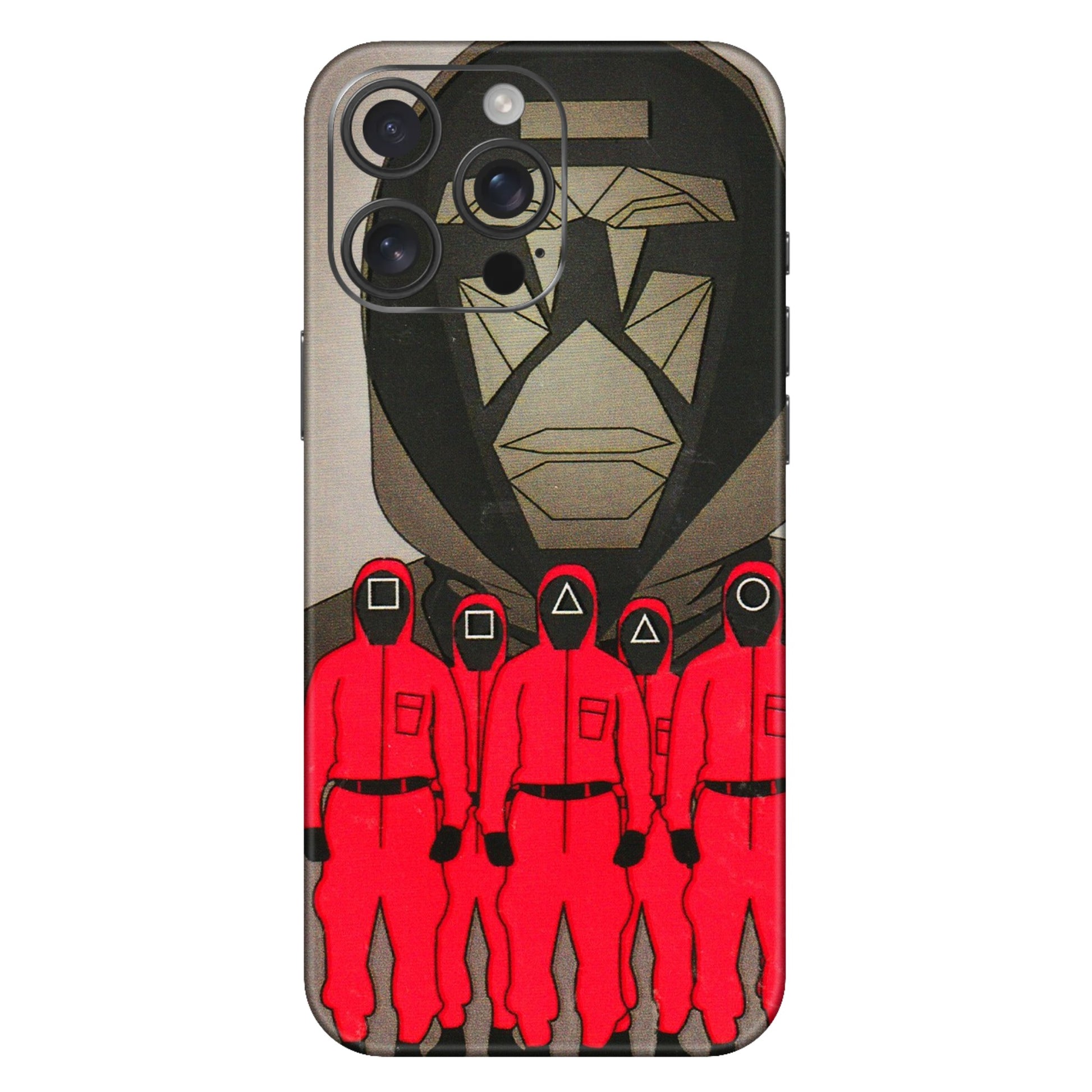 Apple iPhone Skins (All Models) - Squid Game Hero - 3D Embossed Finish (L-245) iPhone 16 Pro Max