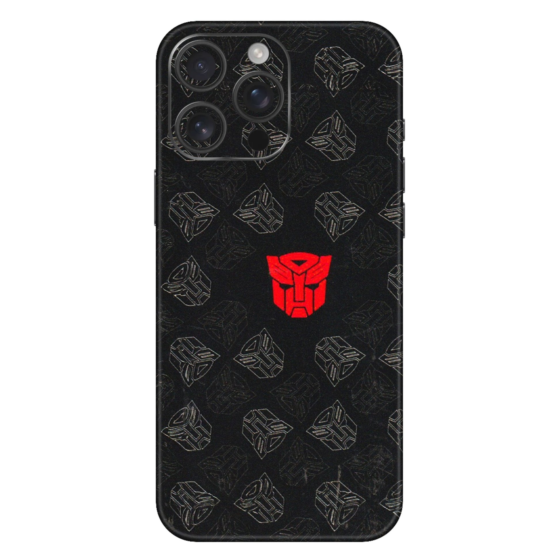 Apple iPhone Skins (All Models) - Transformers Devastation - 3D Embossed Finish (L-301) iPhone 16 Pro Max