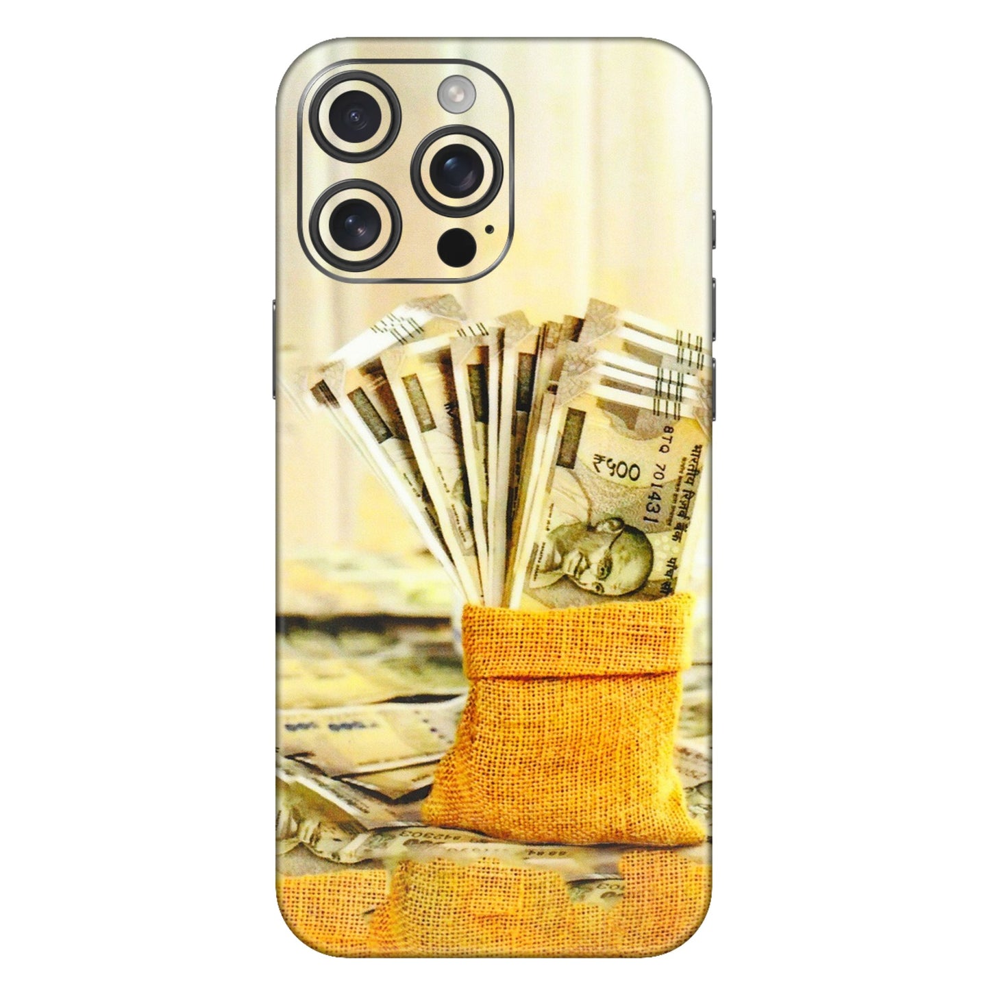 Apple iPhone Skins (All Models) - Show Me The Money - 3D Embossed Finish (L-52) iPhone 16 Pro Max