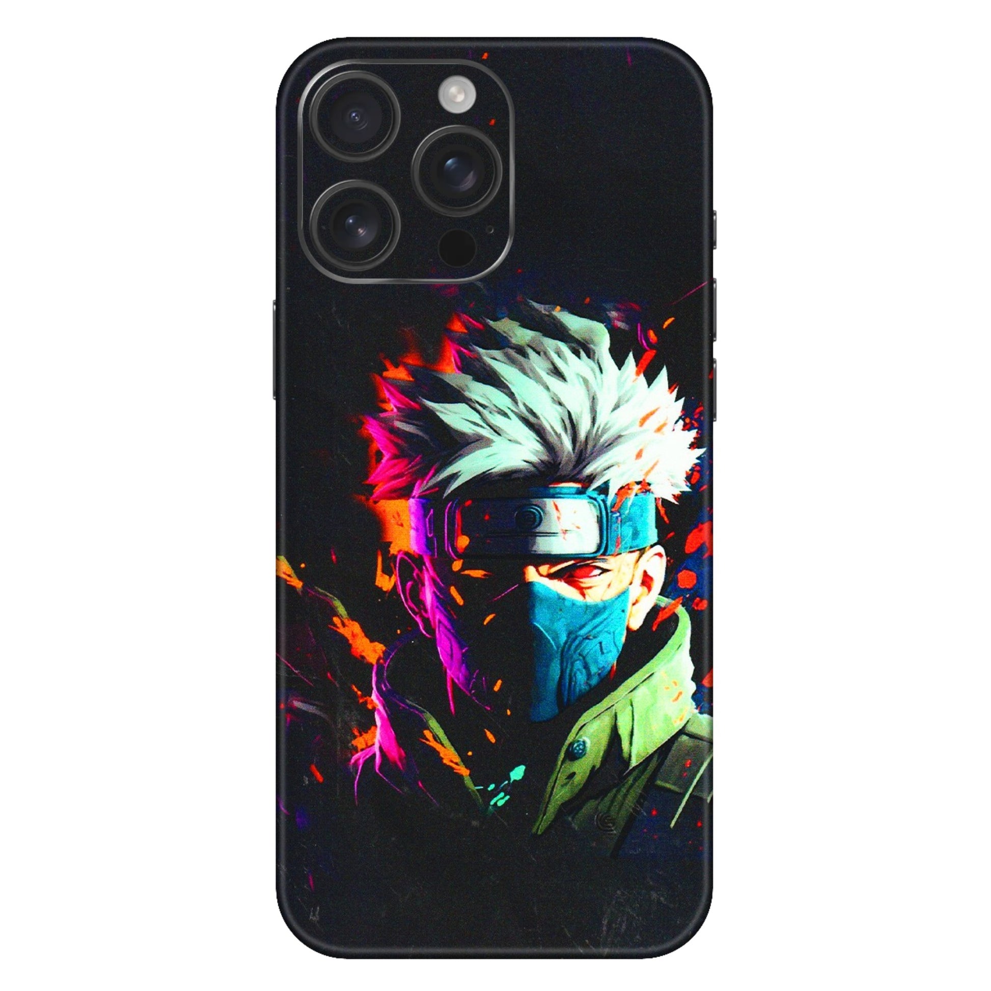 Apple iPhone Skins (All Models) - Anime Cool Character - 3D Embossed Finish (L-59) iPhone 16 Pro Max