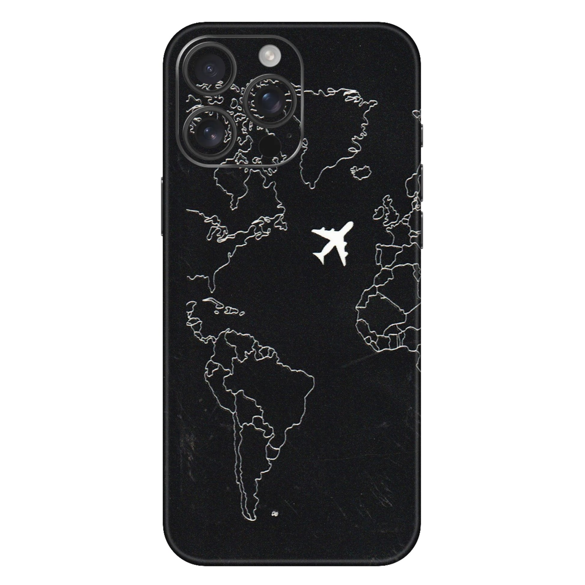 Apple iPhone Skins (All Models) - Never Ending Travel - 3D Embossed Finish (L-79) iPhone 16 Pro Max