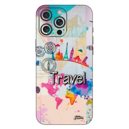 Apple iPhone Skins (All Models) - Travel The Wonders - Matte Finish (M-108) iPhone 16 Pro Max