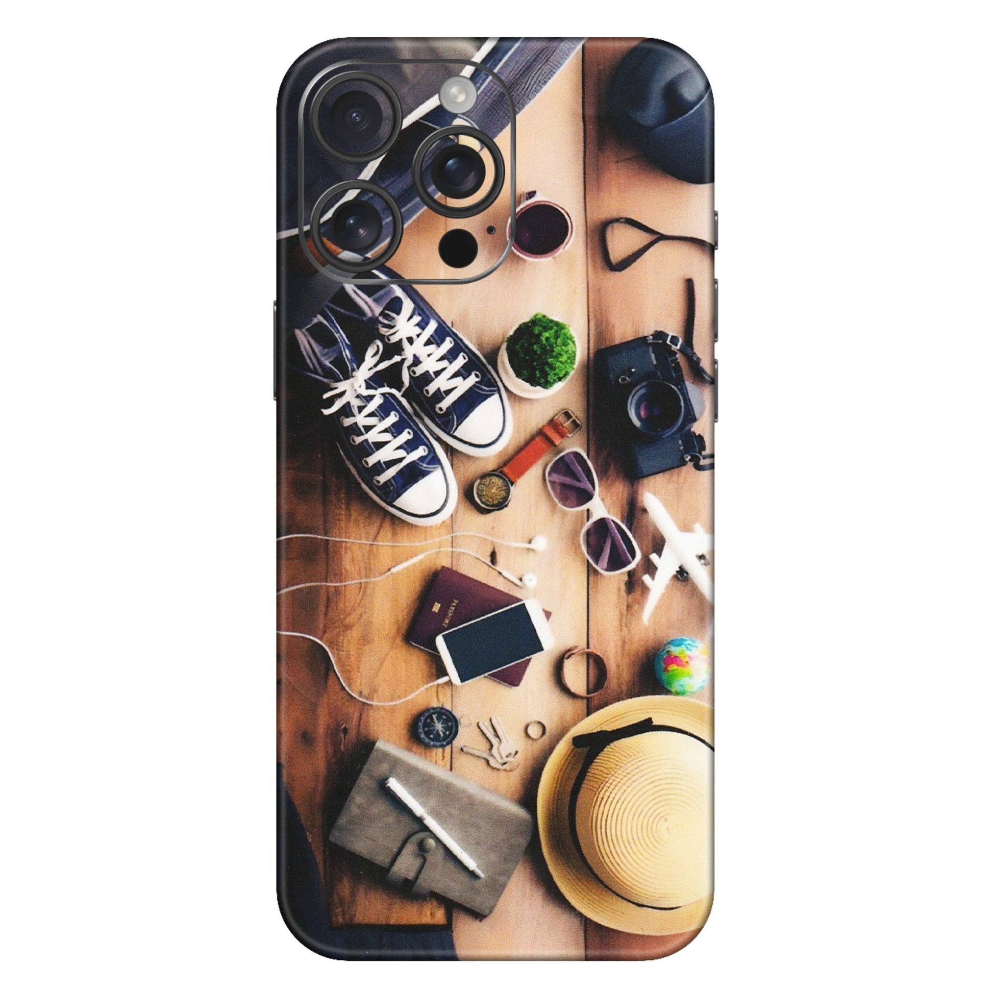 Apple iPhone Skins (All Models) - Travel Wanderlust - Matte Finish (M-133) iPhone 16 Pro Max