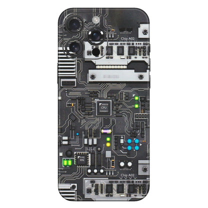 Apple iPhone Skins (All Models) - Motherboard Internals - Matte Finish (M-135) iPhone 16 Pro Max