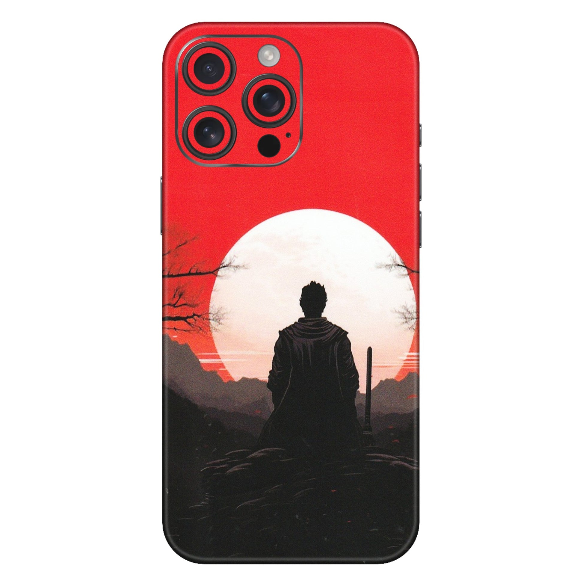 Apple iPhone Skins (All Models) - Samurai Anime - Matte Finish (M-141) iPhone 16 Pro Max