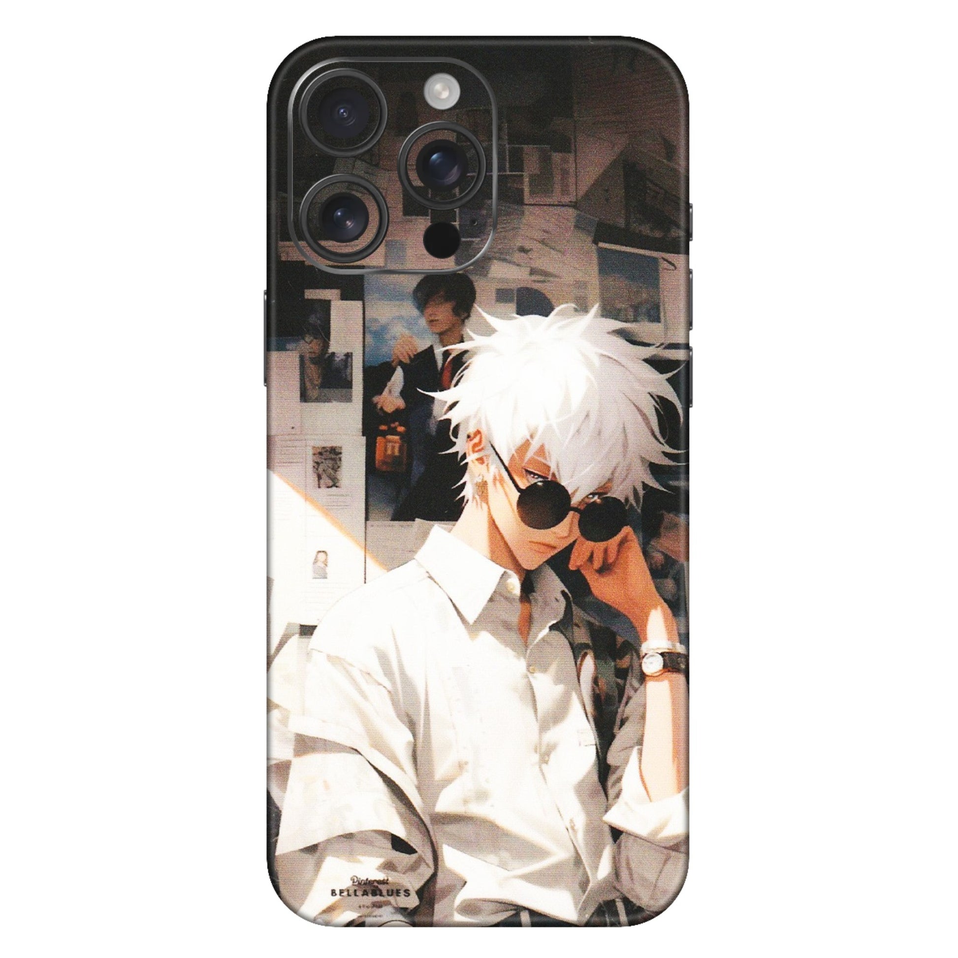 Apple iPhone Skins (All Models) - Gojo Satoru Jujustu Kaisen Anime - Matte Finish (M-156) iPhone 16 Pro Max