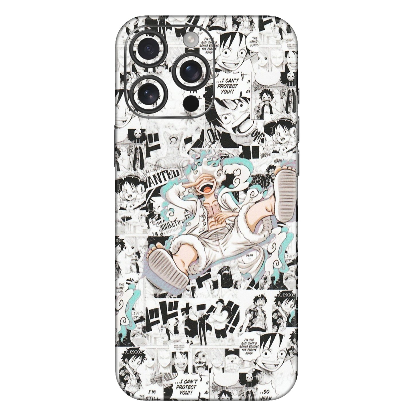 Apple iPhone Skins (All Models) - One Piece Comic - Matte Finish (M-168) iPhone 16 Pro Max