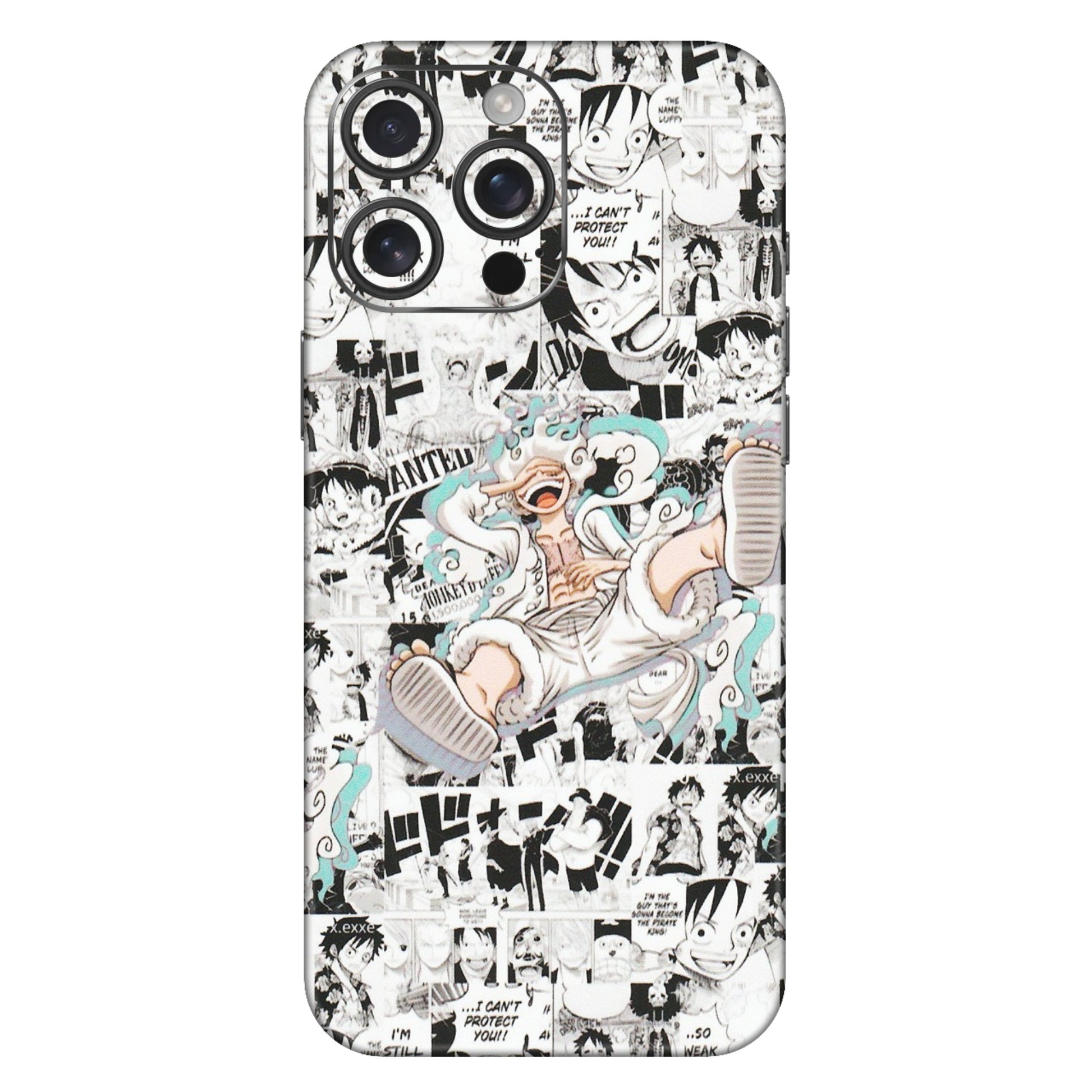 Apple iPhone Skins (All Models) - One Piece Comic - Matte Finish (M-168) iPhone 16 Pro Max