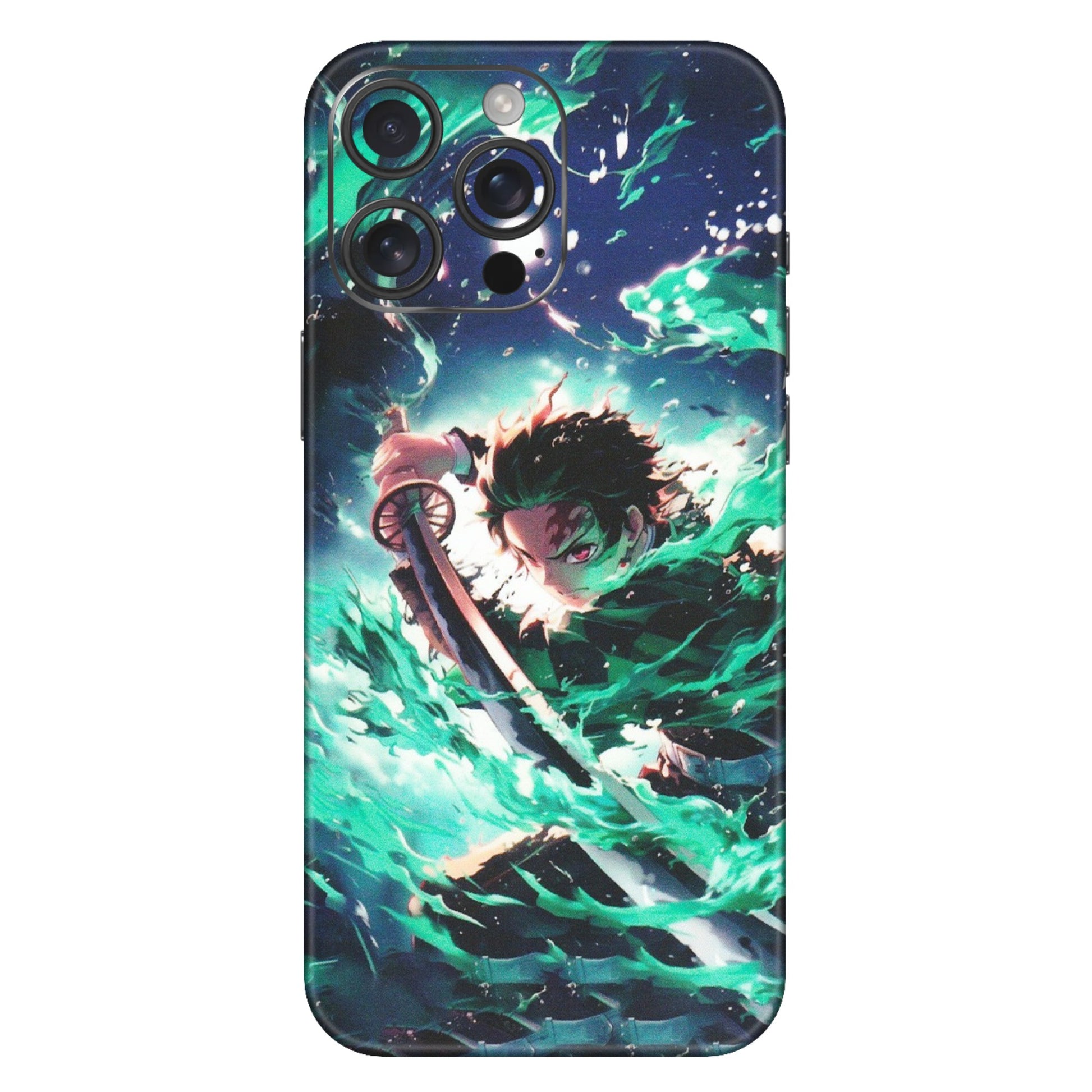 Apple iPhone Skins (All Models) - Sword Fighter Anime - Matte Finish (M-29) iPhone 16 Pro Max
