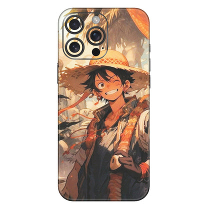 Apple iPhone Skins (All Models) - Anime Character Smile - Matte Finish (M-33) iPhone 16 Pro Max