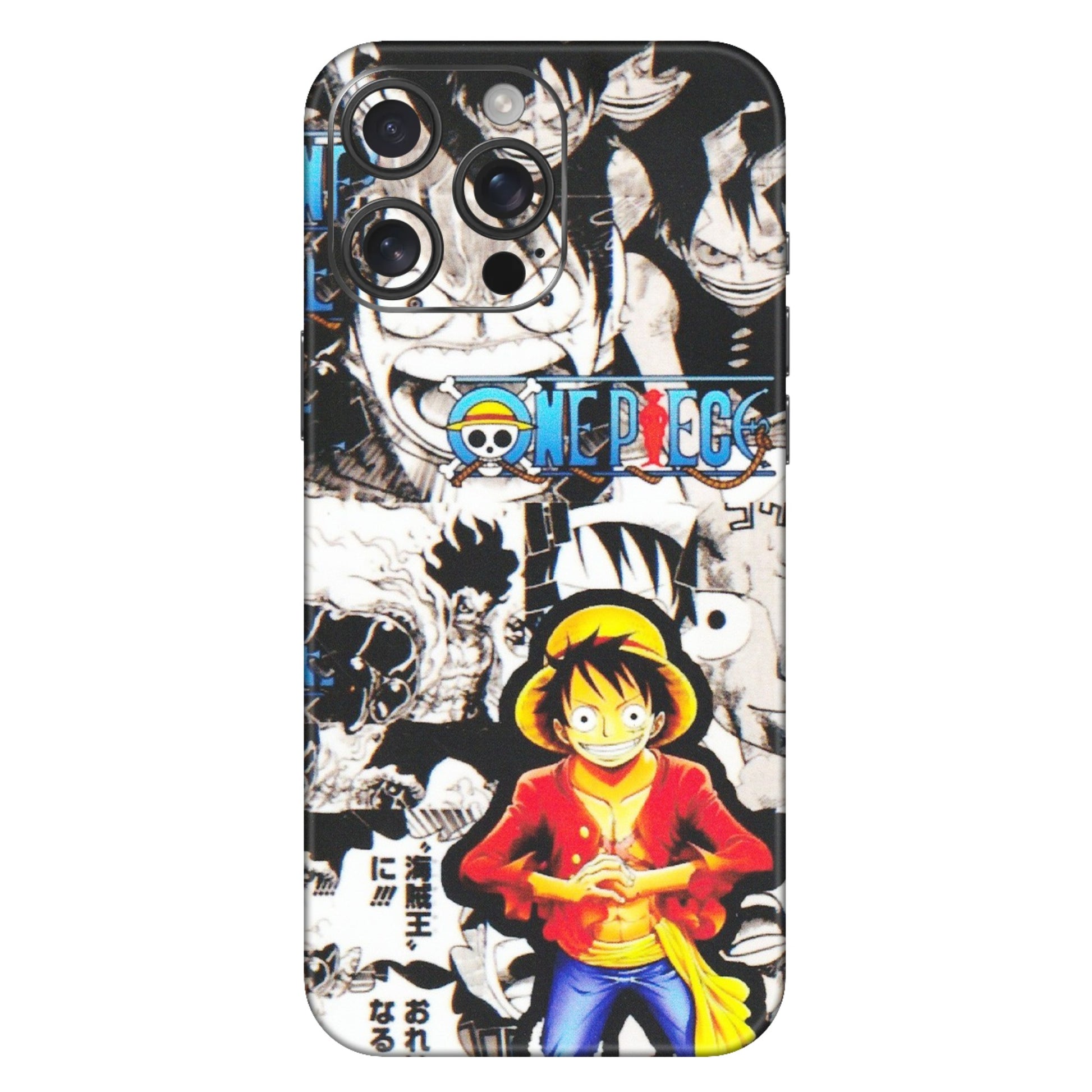 Apple iPhone Skins (All Models) - One Piece B&W - Matte Finish (M-63) iPhone 16 Pro Max