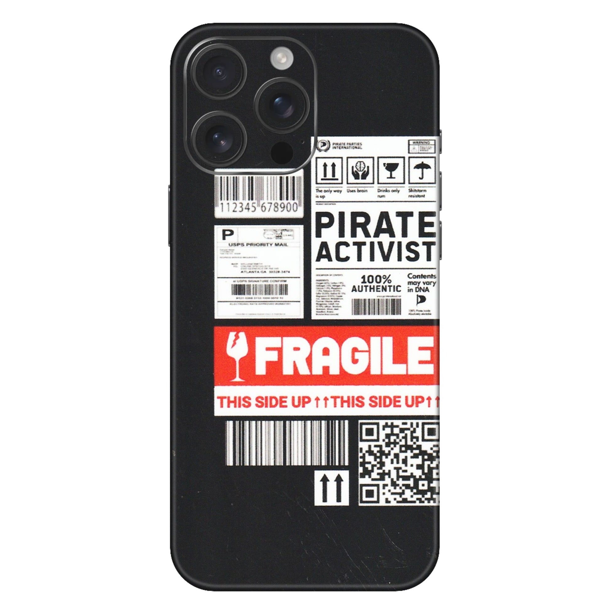 Apple iPhone Skins (All Models) - Handle With Care - Matte Finish (M-99) iPhone 16 Pro Max