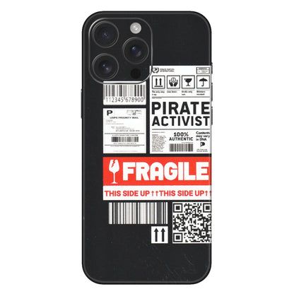 Apple iPhone Skins (All Models) - Handle With Care - Matte Finish (M-99) iPhone 16 Pro Max