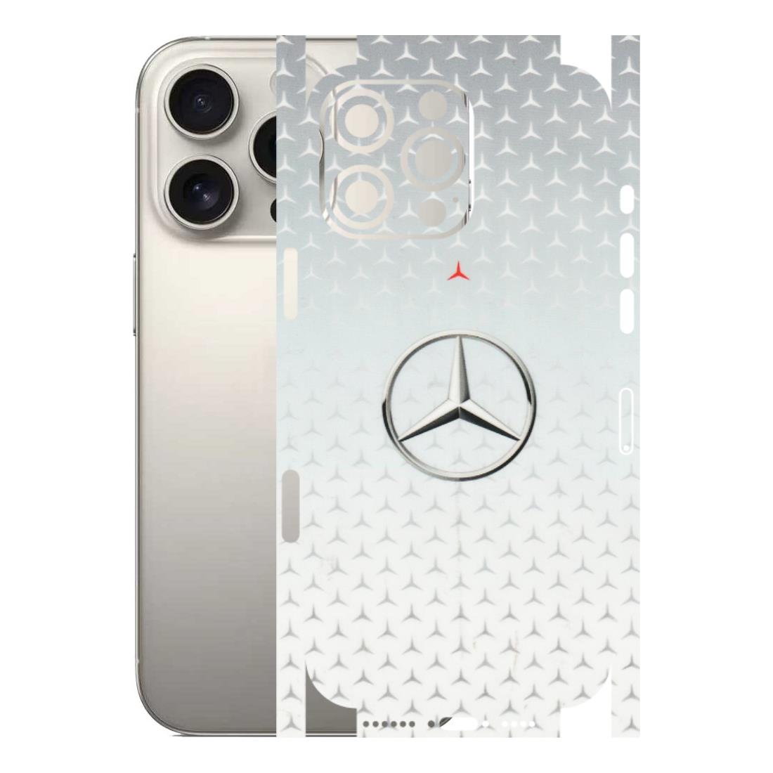 Apple iPhone Skins (All Models) - Mercedes Benz - Transparent Finish (T-10) iPhone 16 Pro Max