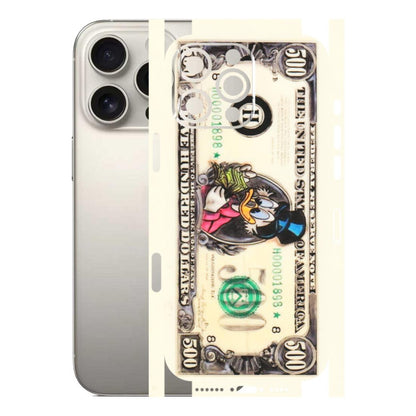 Apple iPhone Skins (All Models) - Five Hundred Dollar Duck - Transparent Finish (T-15) iPhone 16 Pro Max
