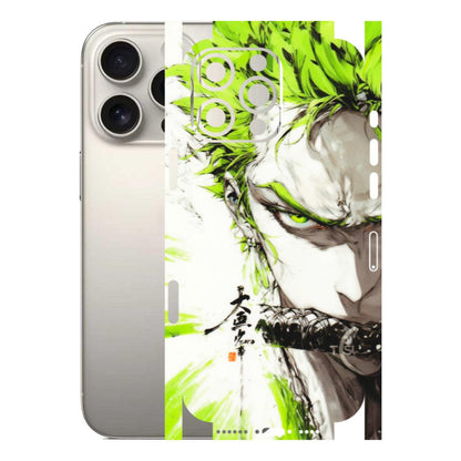 Apple iPhone Skins (All Models) - Roro Taku Anime - Transparent Finish (T-18) iPhone 16 Pro Max