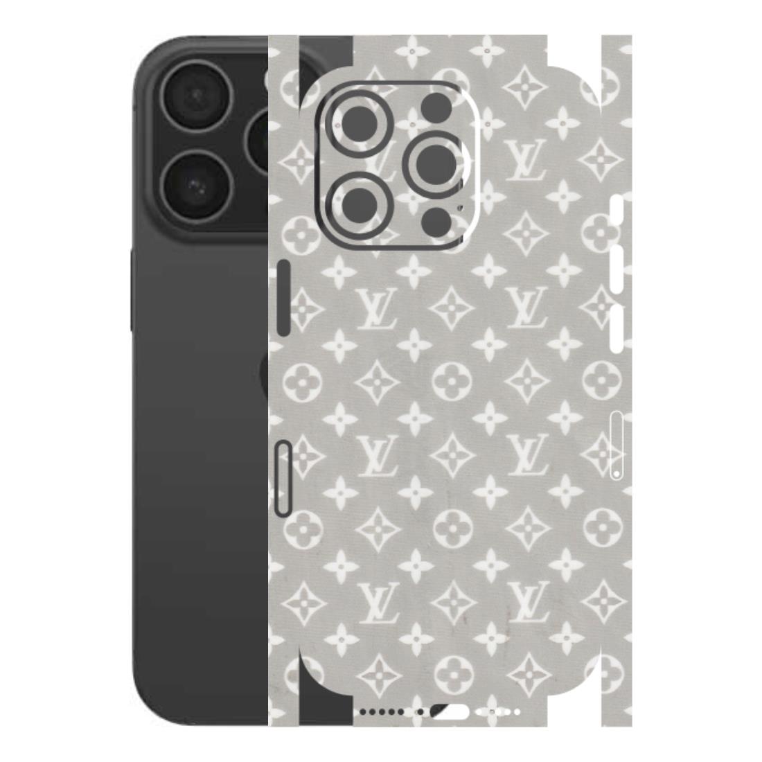 Apple iPhone Skins (All Models) - Luxury Brands Logo - Transparent Finish (T-07) iPhone 16 pro