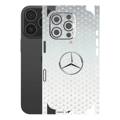 Apple iPhone Skins (All Models) - Mercedes Benz - Transparent Finish (T-10) iPhone 16 pro