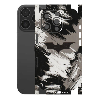 Apple iPhone Skins (All Models) - Batman Fleece DC - Transparent Finish (T-19) iPhone 16 pro