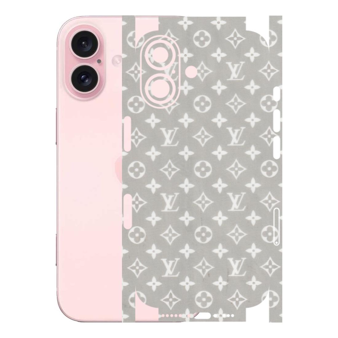 Apple iPhone Skins (All Models) - Luxury Brands Logo - Transparent Finish (T-07) iPhone 16