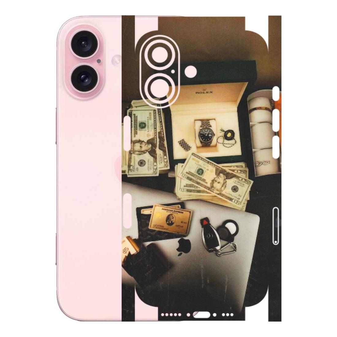 Apple iPhone Skins (All Models) - Luxury Lifestyle - Transparent Finish (T-11) iPhone 16
