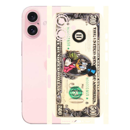 Apple iPhone Skins (All Models) - Five Hundred Dollar Duck - Transparent Finish (T-15) iPhone 16
