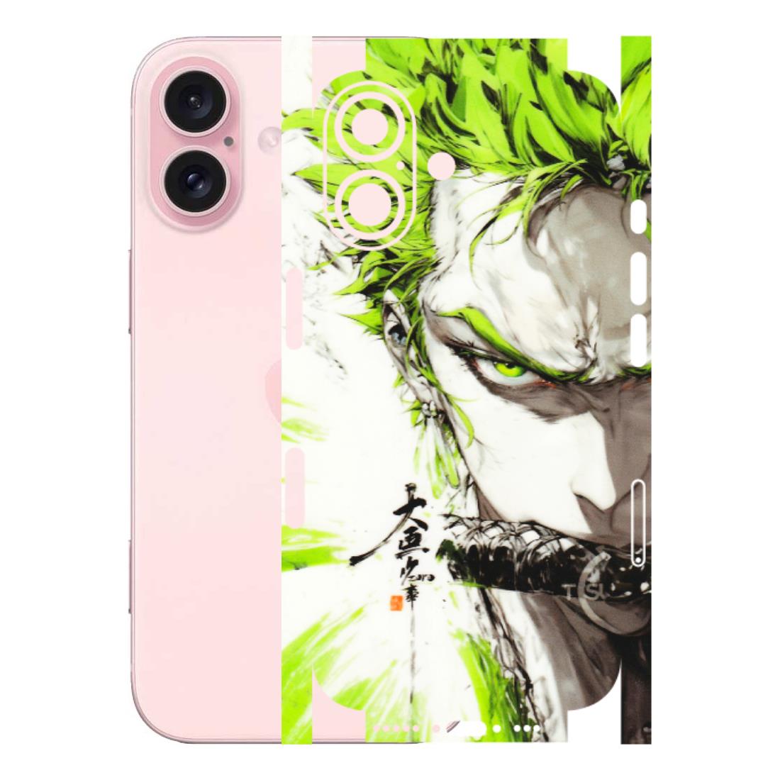 Apple iPhone Skins (All Models) - Roro Taku Anime - Transparent Finish (T-18) iPhone 16