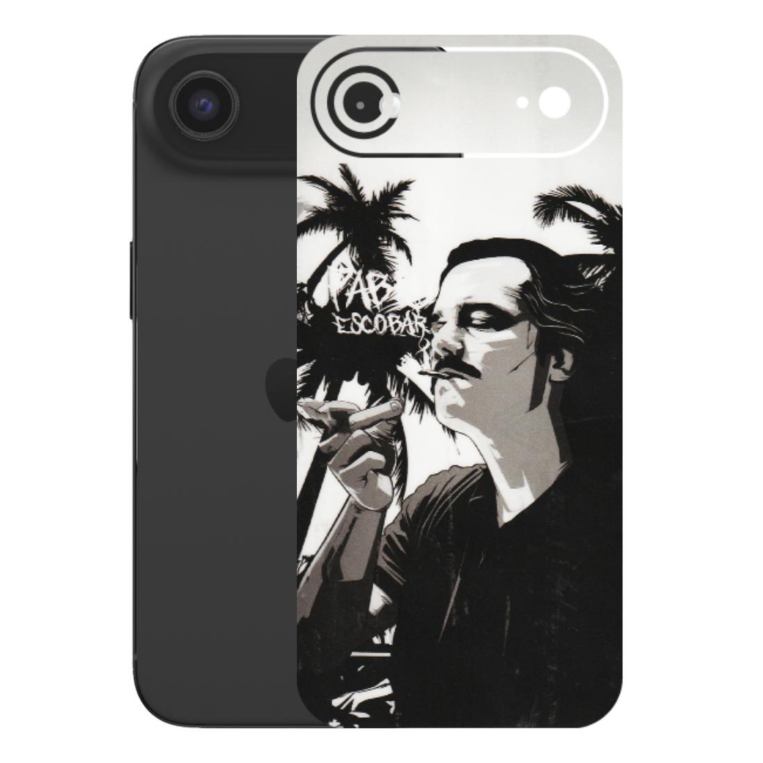 Apple iPhone Skins (All Models) - Pab Escobar - Transparent Finish (T-05) iPhone 17 Air