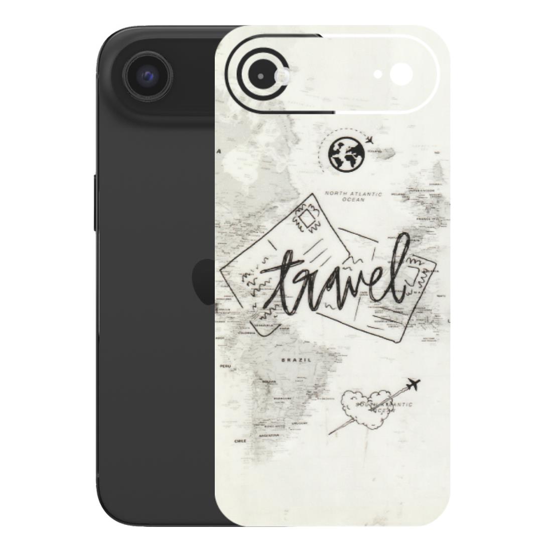 Apple iPhone Skins (All Models) - Travel Ticket - Transparent Finish (T-06) iPhone 17 Air