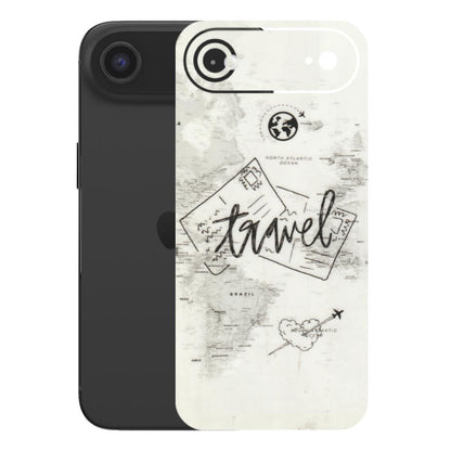 Apple iPhone Skins (All Models) - Travel Ticket - Transparent Finish (T-06) iPhone 17 Air