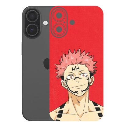 Apple iPhone Skins (All Models) - Ryomen Sukuna Fun Anime - Matte Finish (M-153) iPhone 17