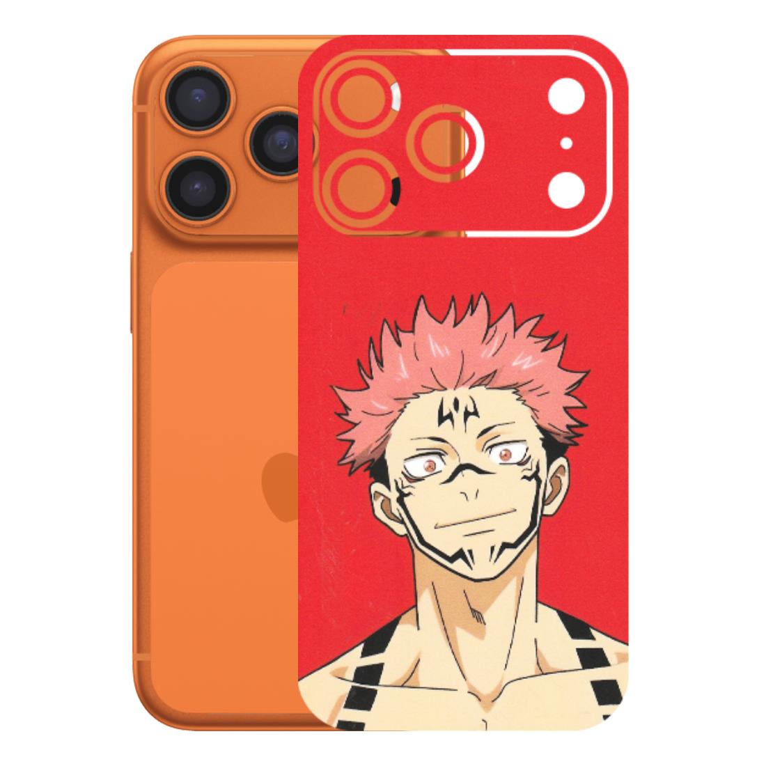 Apple iPhone Skins (All Models) - Ryomen Sukuna Fun Anime - Matte Finish (M-153) iPhone 17 Pro