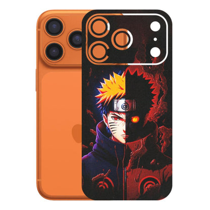 Apple iPhone Skins (All Models) - Naruto X Evil - Matte Finish (M-70) iPhone 17 Pro