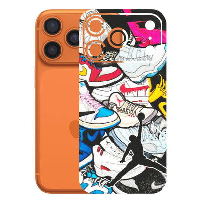 Apple iPhone Skins (All Models) - Jordan Sneakers Fan - Matte Finish (M-80) iPhone 17 Pro