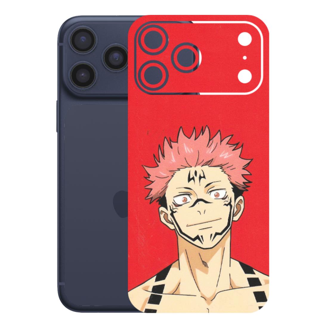 Apple iPhone Skins (All Models) - Ryomen Sukuna Fun Anime - Matte Finish (M-153) iPhone 17 Pro Max