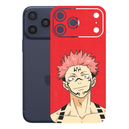 Apple iPhone Skins (All Models) - Ryomen Sukuna Fun Anime - Matte Finish (M-153) iPhone 17 Pro Max