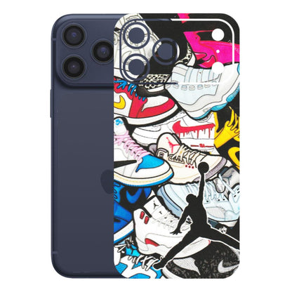Apple iPhone Skins (All Models) - Jordan Sneakers Fan - Matte Finish (M-80) iPhone 17 Pro Max